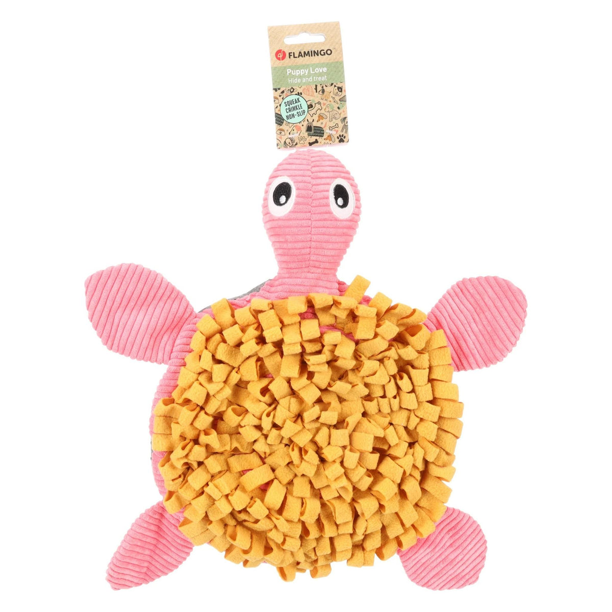 Snuffelmat Puppy Morgano Schildpad Oker & Roze