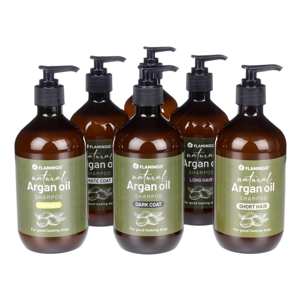 Shampoo natural arganolie langharige rassen - 500ml