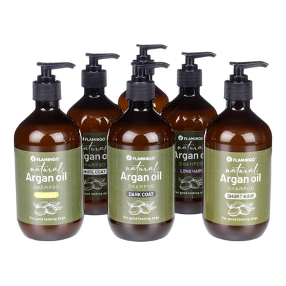 Shampoo natural arganolie langharige rassen - 500ml