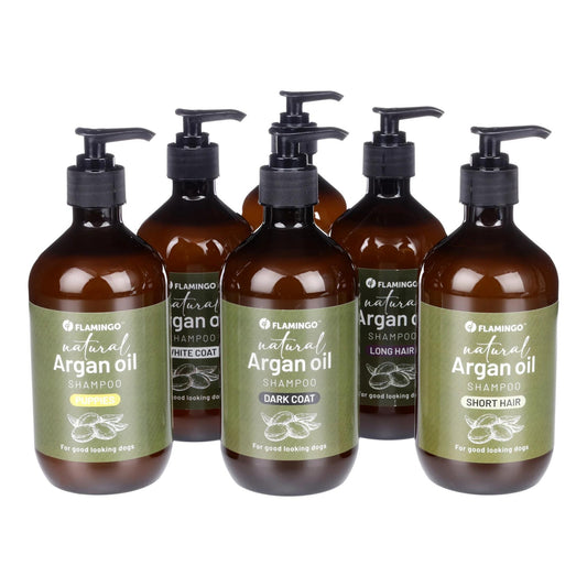 Shampoo natural arganolie langharige rassen - 500ml