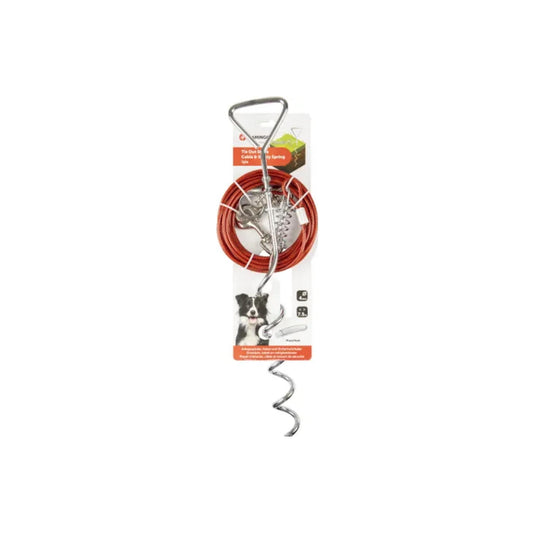 Grondpin met aanlegkabel Igla Zilver