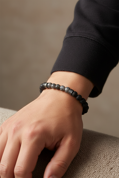 Herenarmband van roestvrij staal