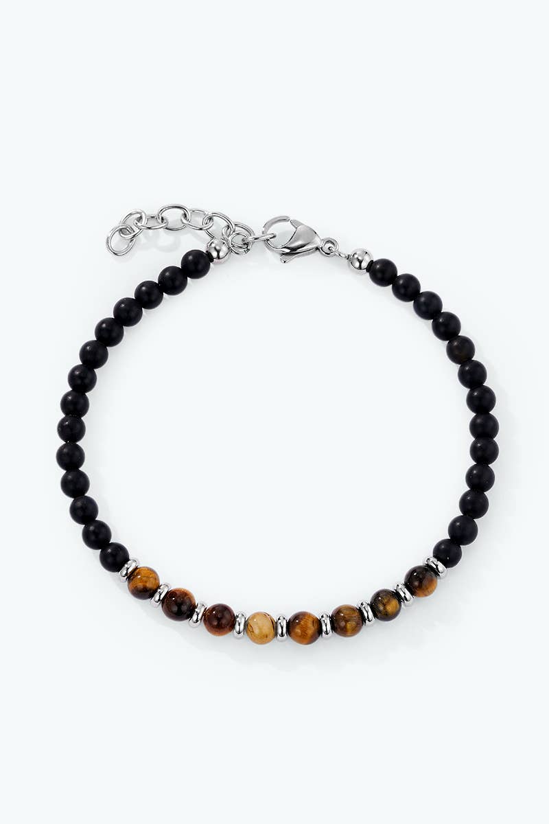 Herenarmband van roestvrij staal