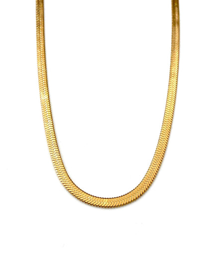 Athena goldkleurige ketting van Cassette