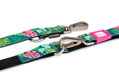 Honden multifunctionele riem - tropisch patroon