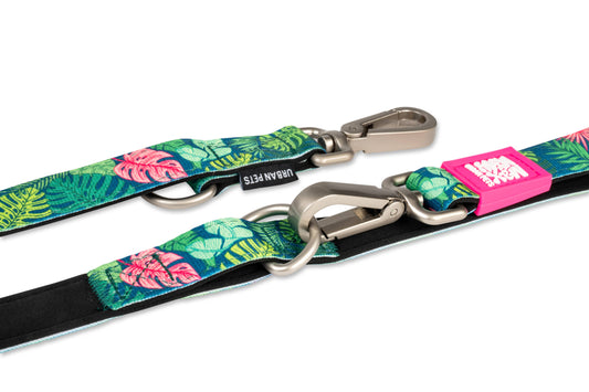 Honden multifunctionele riem - tropisch patroon