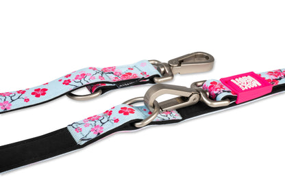 Hondenriem met meerdere functies - Cherry Bloom