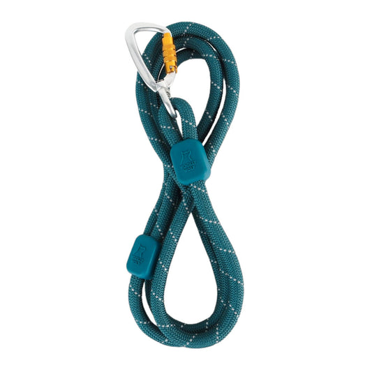 Rope riem in diep teal