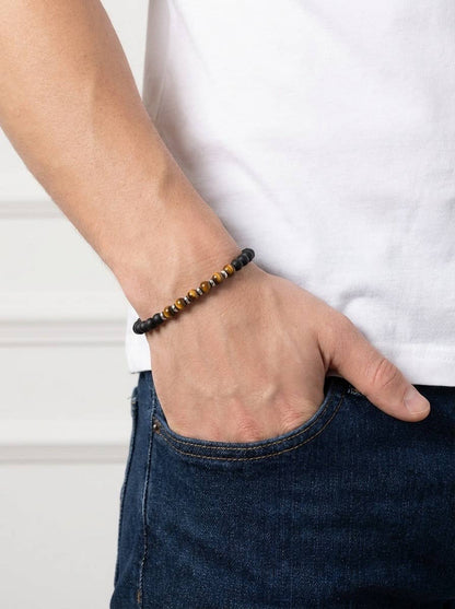 Herenarmband van roestvrij staal