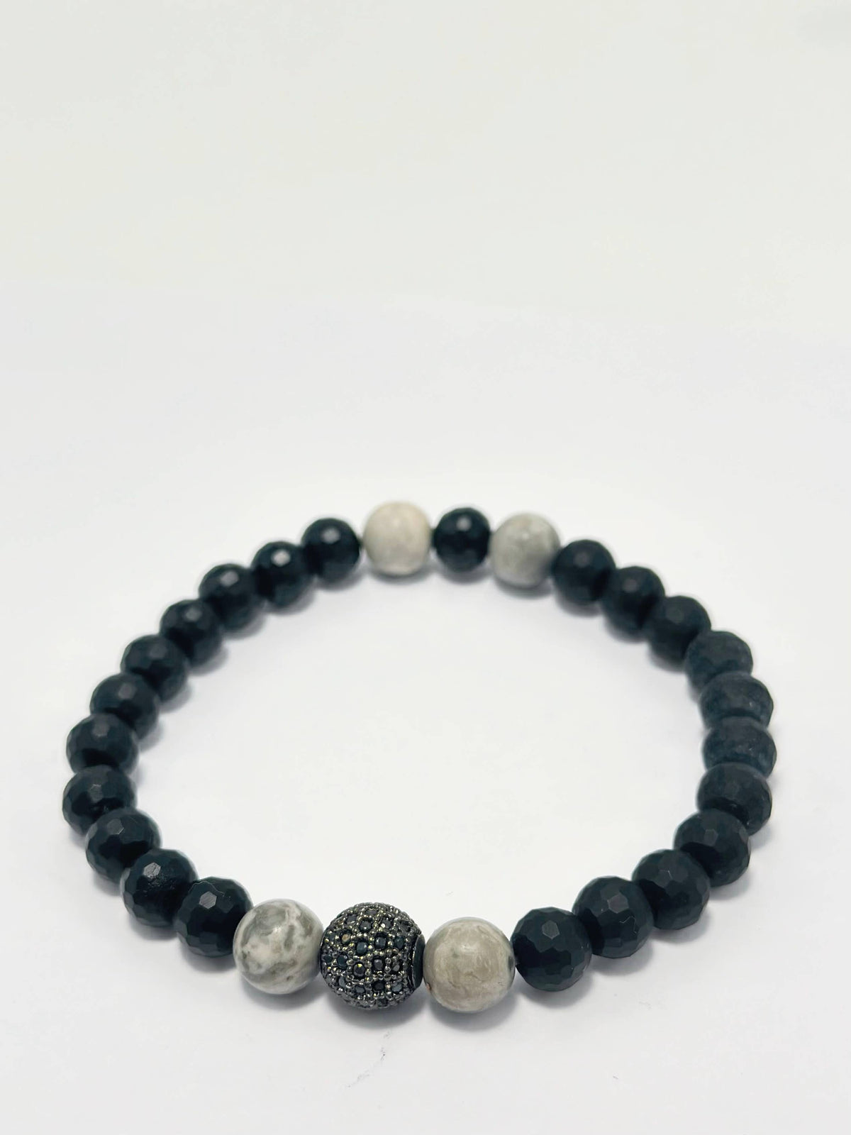 Armband van natuursteen
